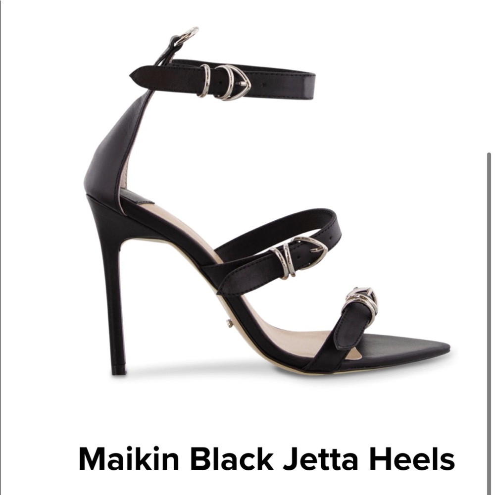 Tony Bianco Maikin Black sexy heels size 7